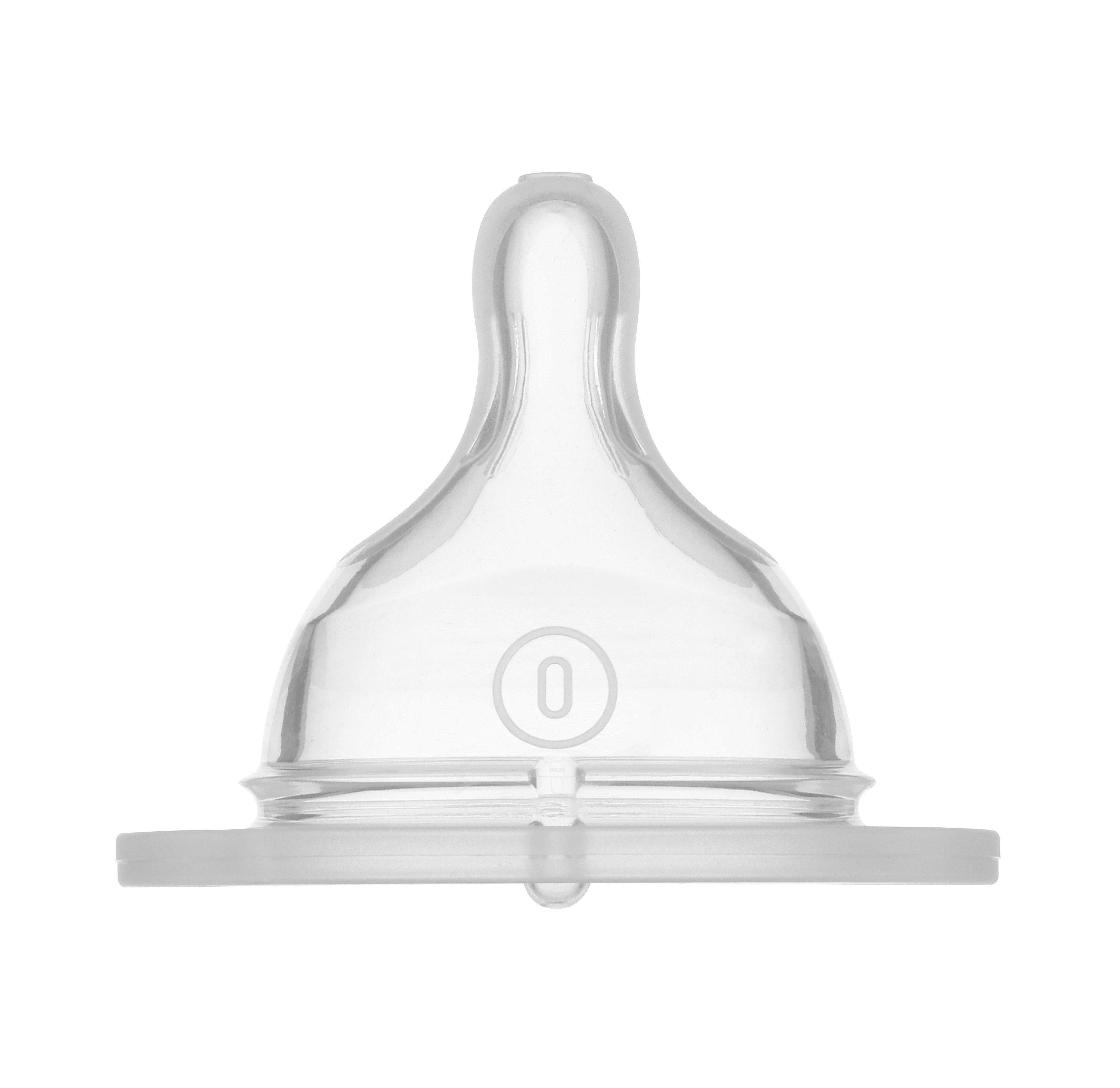 MAM Flaschensauger SkinSoft Weithals Trinksauger aus weichem Silikon