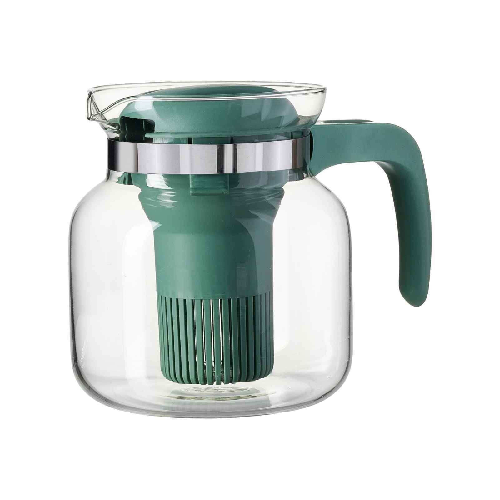 Ritzenhoff & Breker Teekanne Salvia Teekanne 1 l, 1000 l, (1x Teekanne, 1-St), Spülmaschinengeeignet