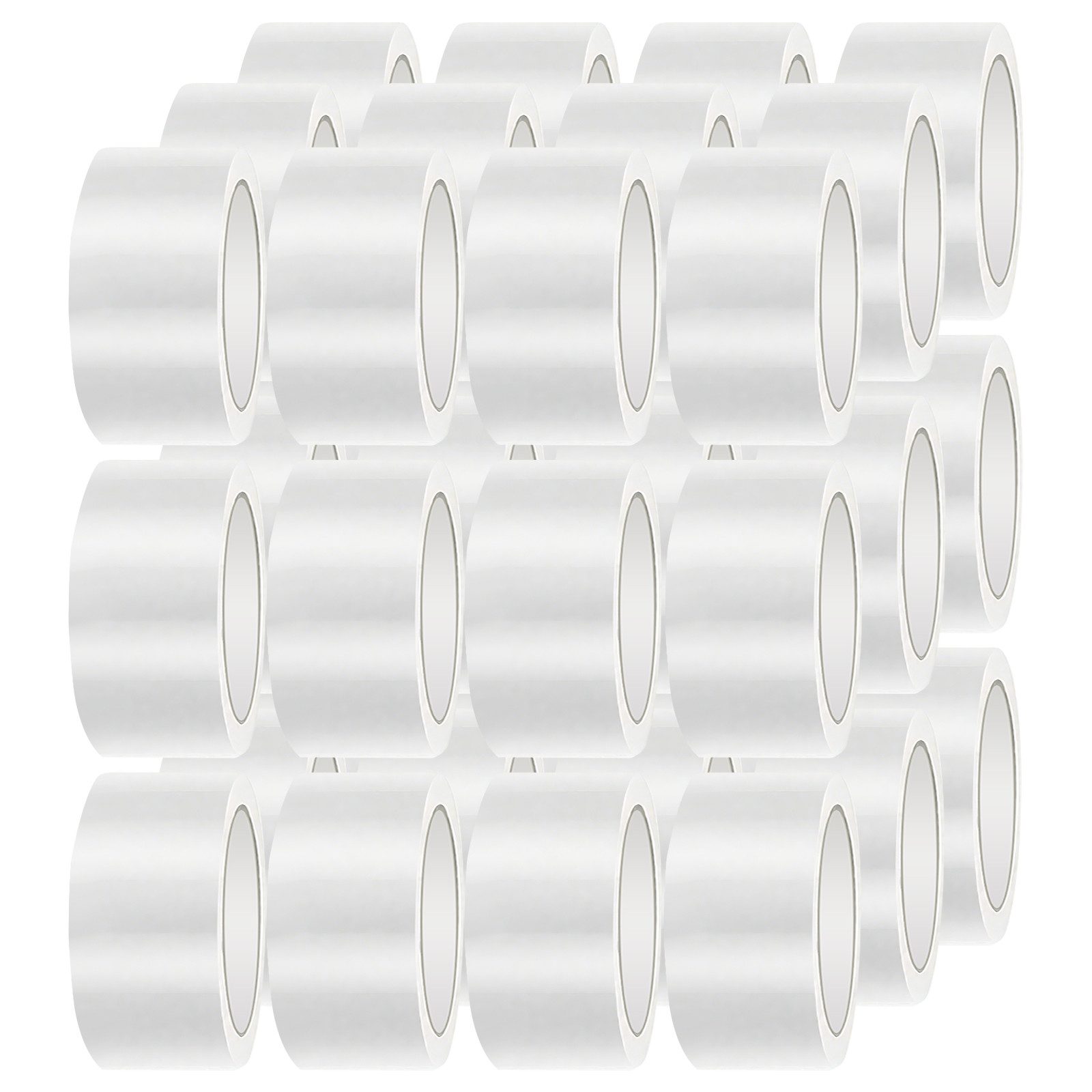 Bundviel Paket-Klebeband 96 Rollen 40my Packband Klebeband Verpackungsband Paketband (48-St)