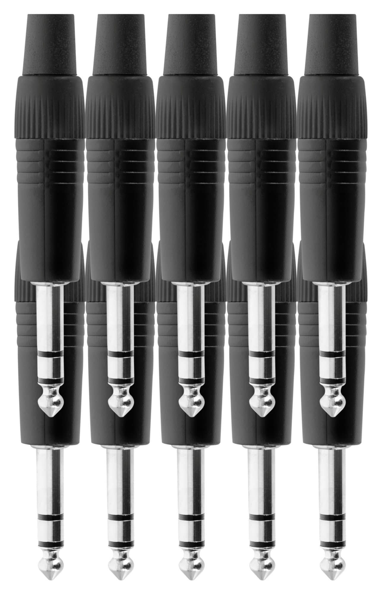 Steckerset 6,3mm Klinke 10 Stück Audio-Adapter