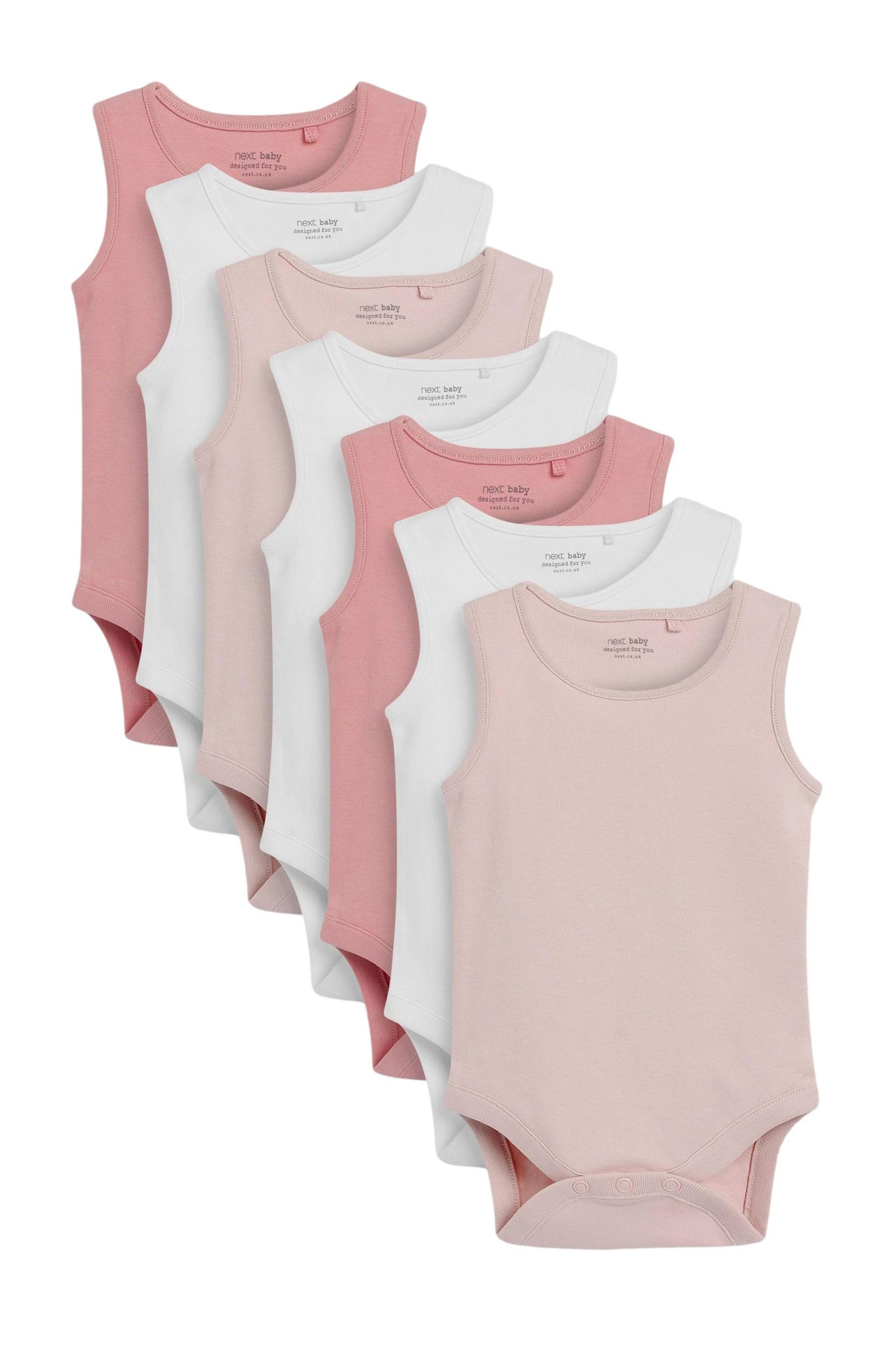 Next Body Bodys mit Trägern, 7er-Pack (7-tlg)