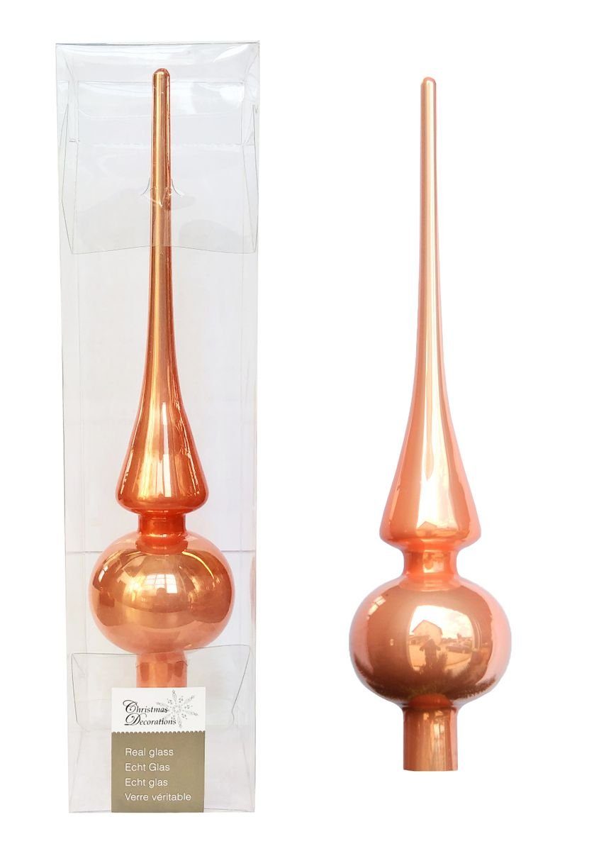 JACK Christbaumspitze Christbaumspitze Echt Glas 26 x 6 cm Matt Glanz Weihn günstig online kaufen