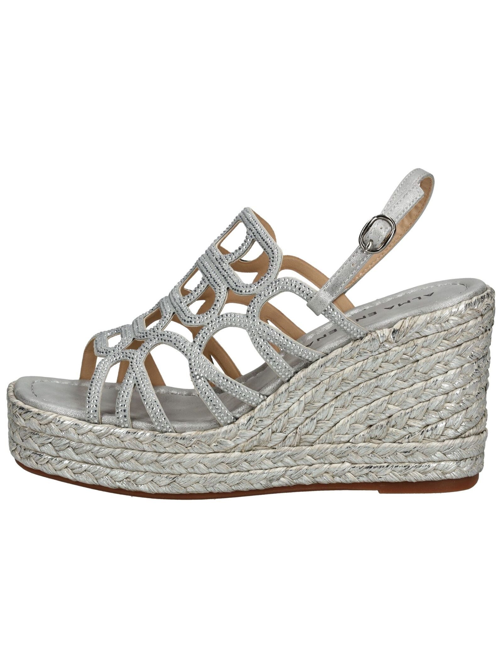 Alma en Pena Sandalen Textil Keilsandalette günstig online kaufen