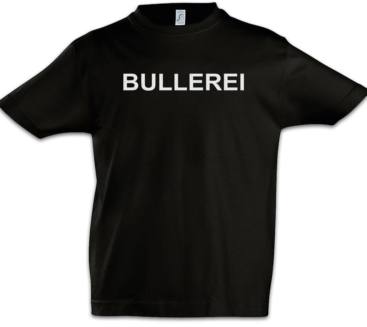 Urban Backwoods Print-Shirt Bullerei Kinder T-Shirt Polizei Bulle Spaß Kostüm Fasching Karneval (1-tlg) Verkleidung Fastnacht Fassenacht Faschings-Shirt Helau