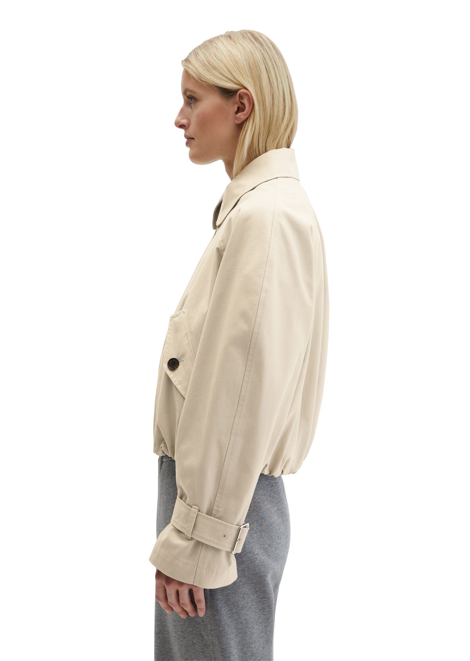 Marc O'Polo Outdoorjacke aus Organic Cotton-Lyocell-Mix