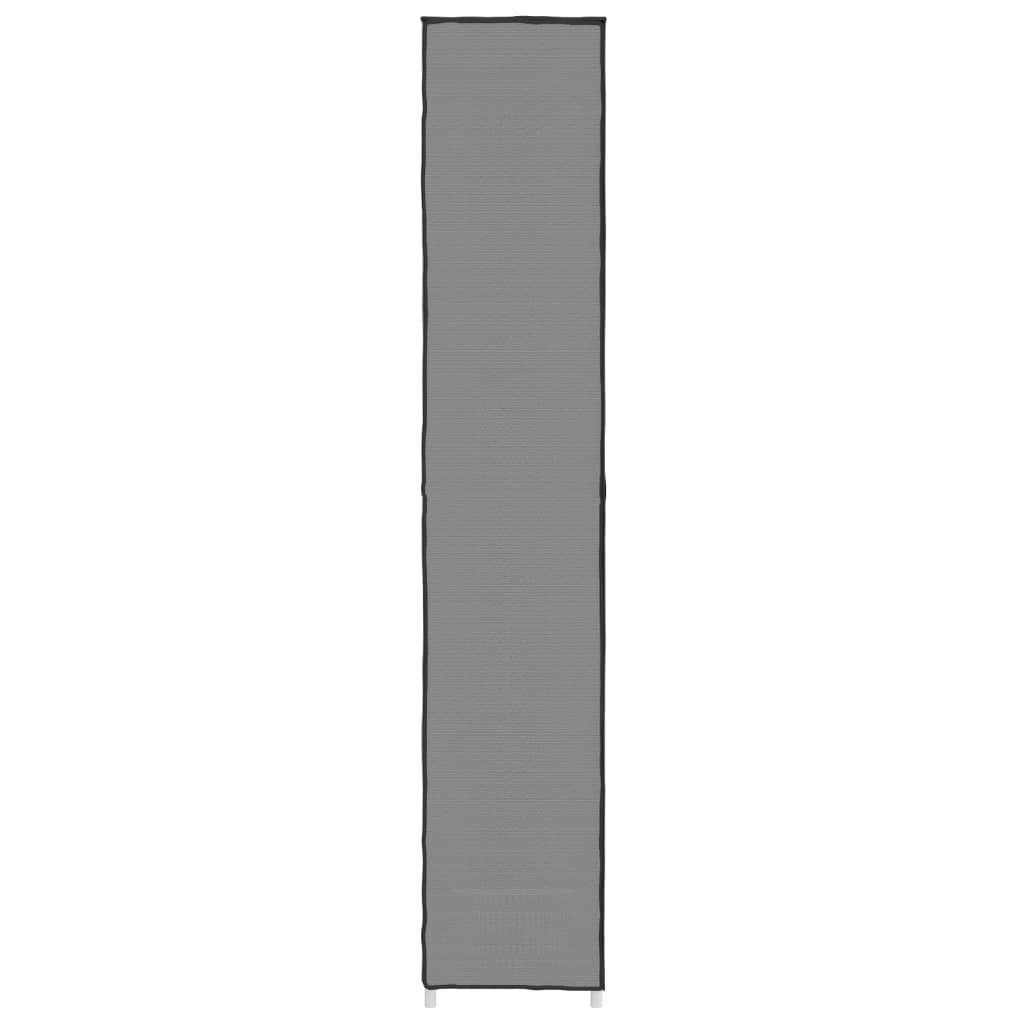 60x30x166 Grau Stoff furnicato cm Schuhschrank