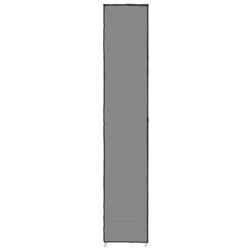 furnicato Schuhregal Schuhschrank Grau 60x30x166 cm Stoff