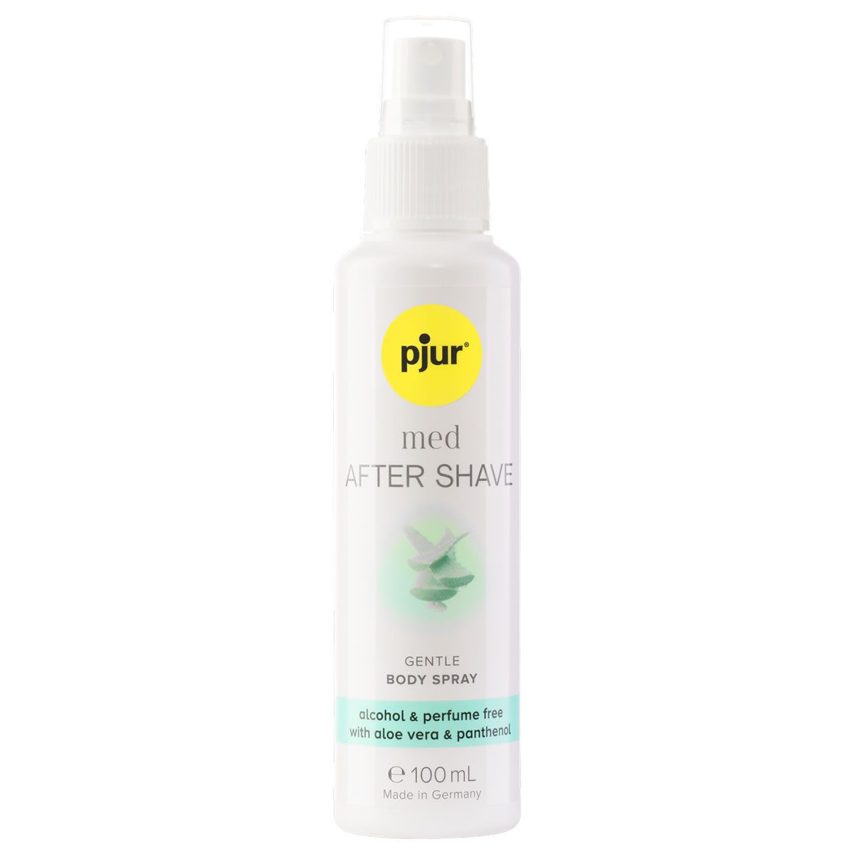 pjur After Shave Lotion MED After Shave Personal Calming & Moisturizing Spray, Flasche mit 100ml, 1-tlg., hautschonendes Spray für alle Körperregionen