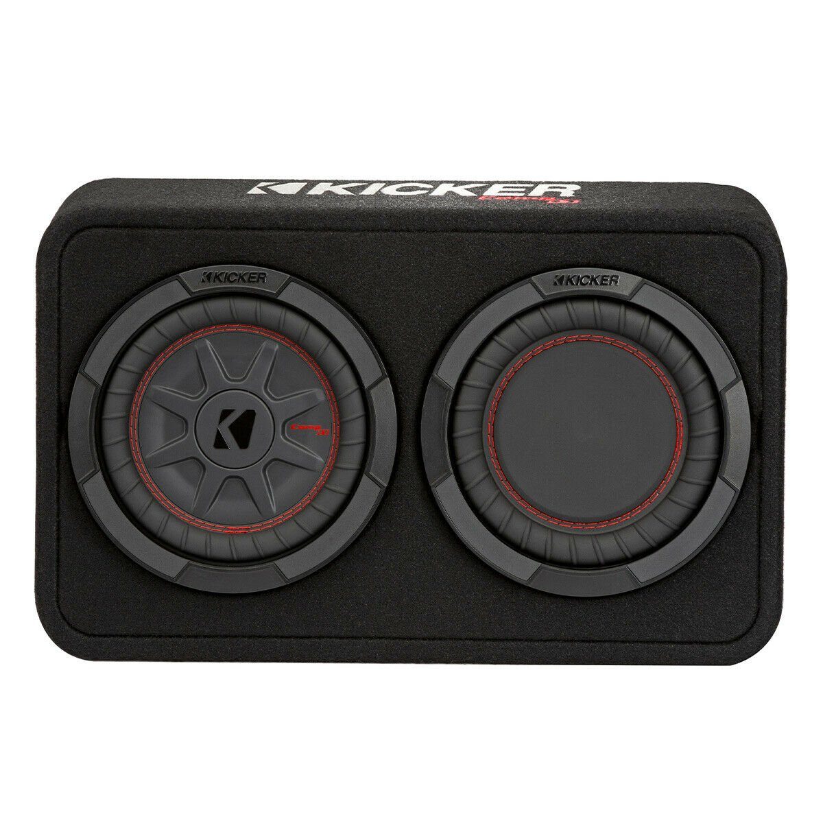 Kicker TCWRT82-48 Subbox cm mit Auto-Subwoofer 600 kompakter 20 Gehäusesubwoofer Watt