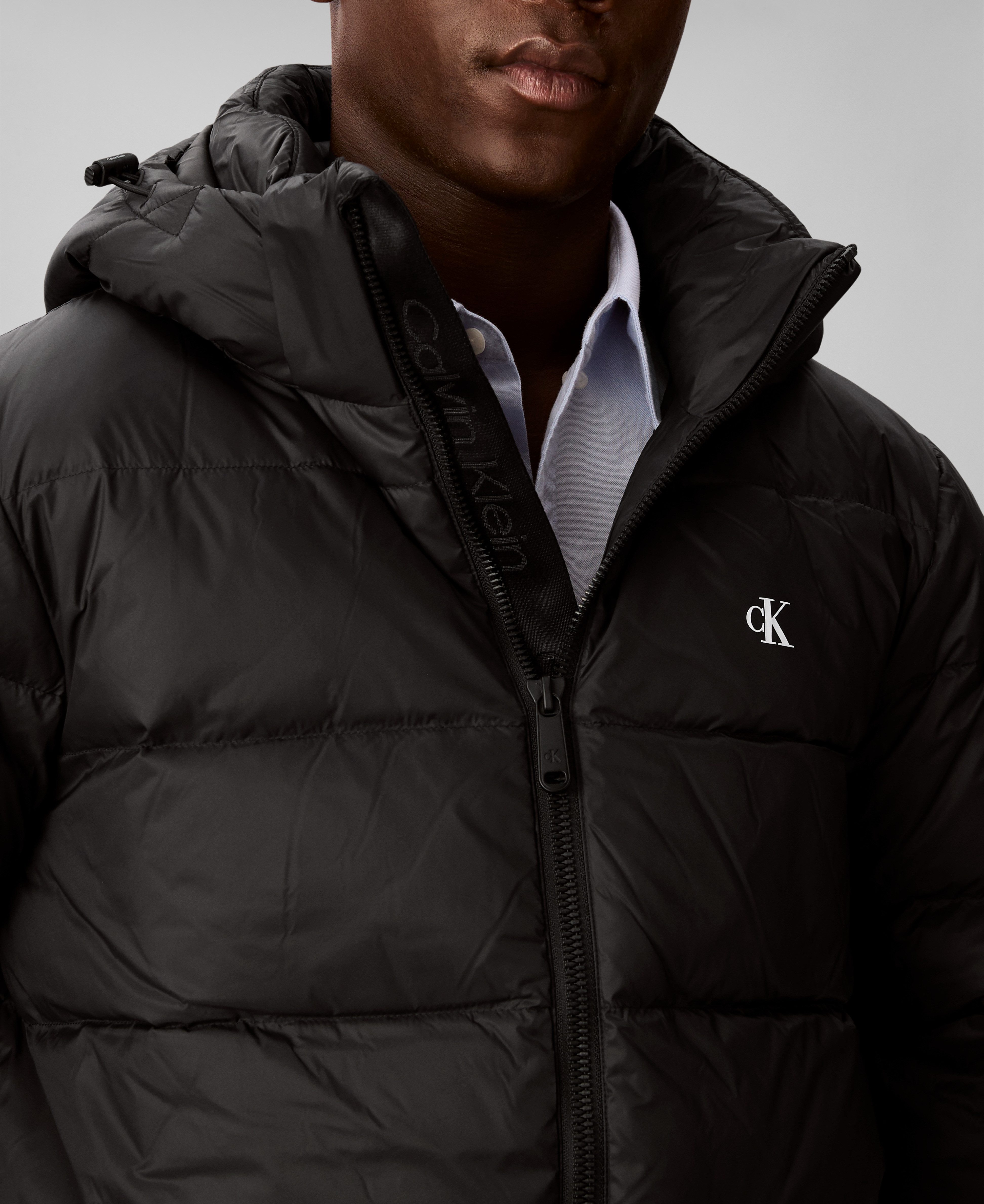 Calvin Klein Jeans Steppjacke Kapuze, Regular Fit, warm wattiert
