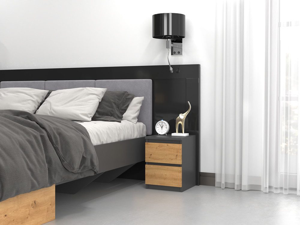 TOPESHOP Nachttisch Malwa Moderner Nachttisch – günstig online kaufen