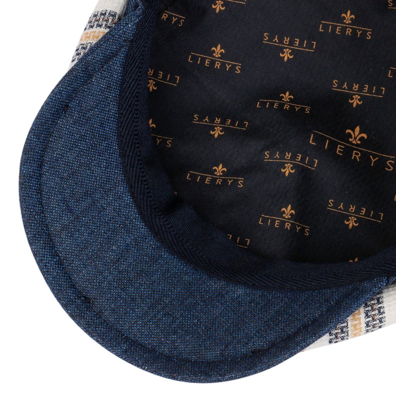Lierys Flat Cap (1-St) Schirmmütze mit Schirm, Made in Italy