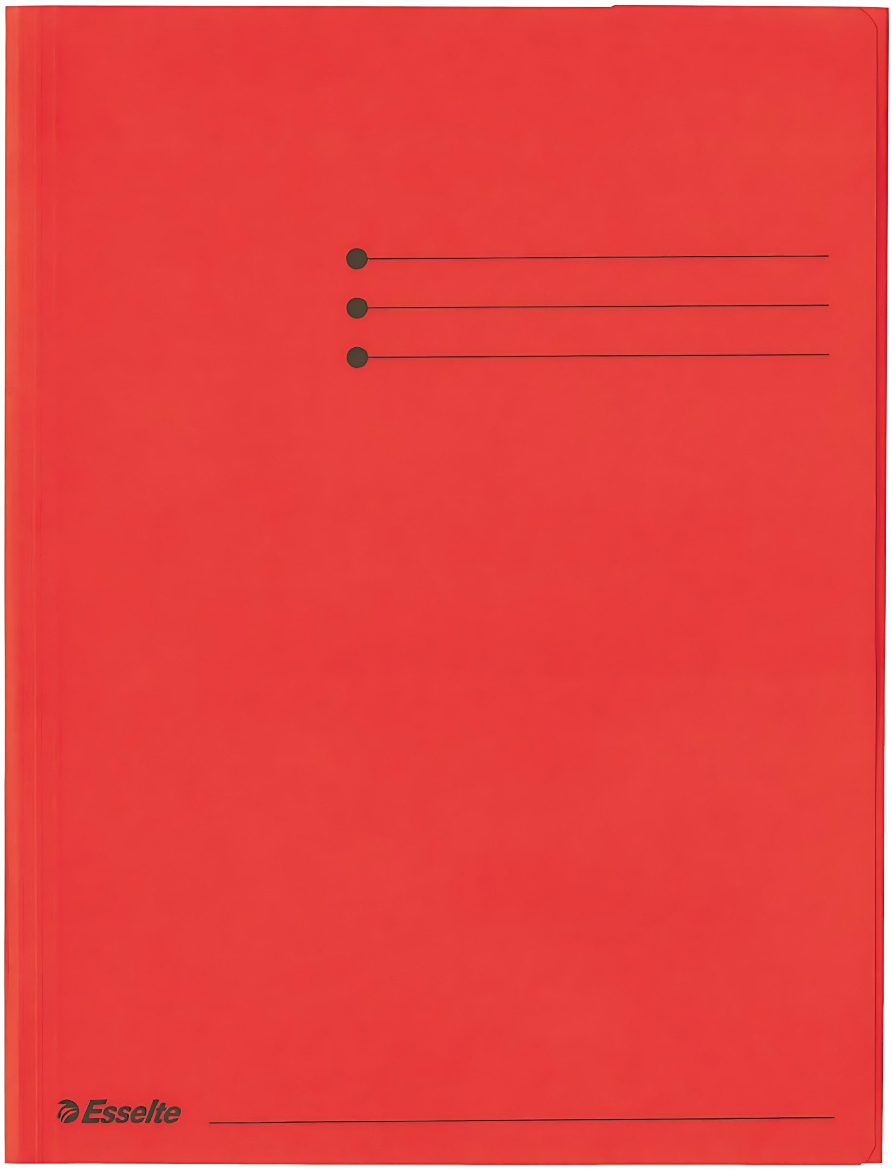 Organisationsmappe LEITZ Dreiflügelmappe rot