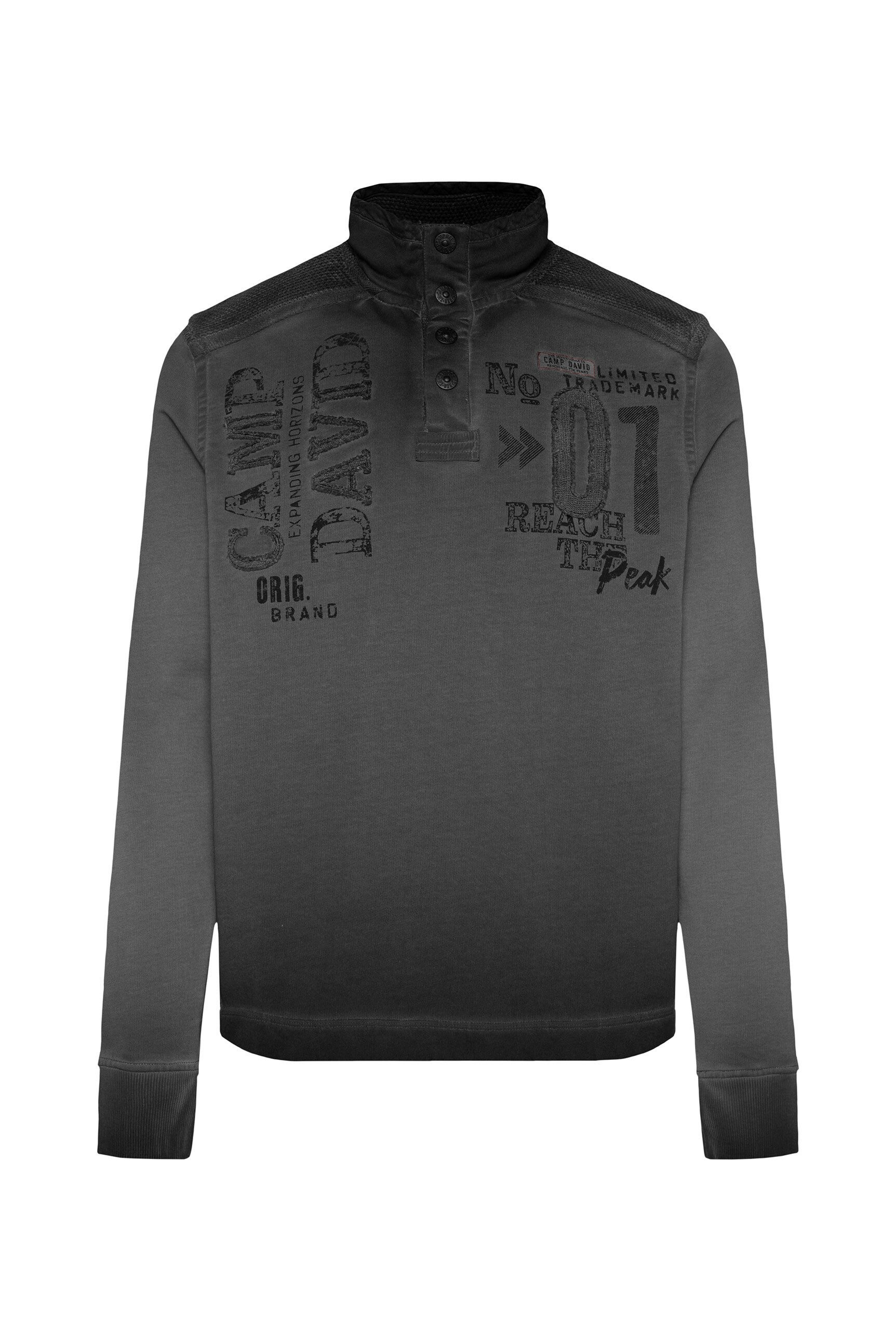 CAMP DAVID Sweater aus Baumwolle günstig online kaufen