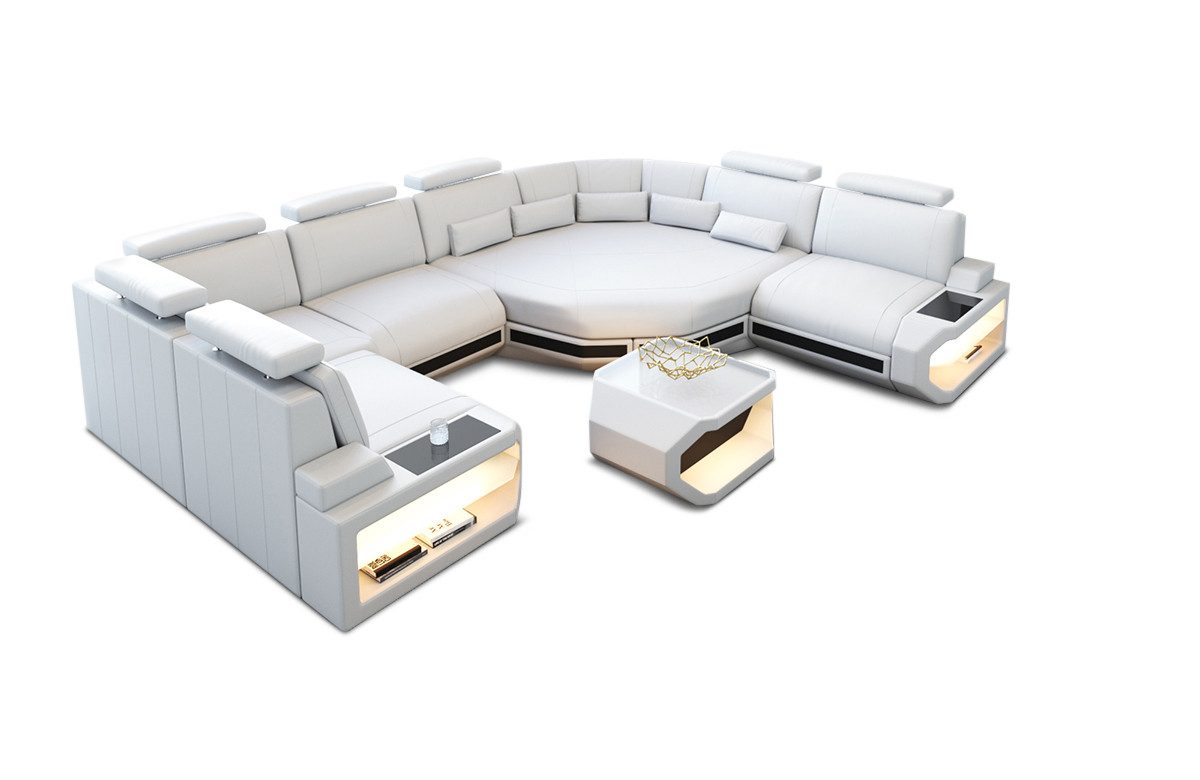 Sofa Dreams Wohnlandschaft Sofa Leder Asti günstig online kaufen
