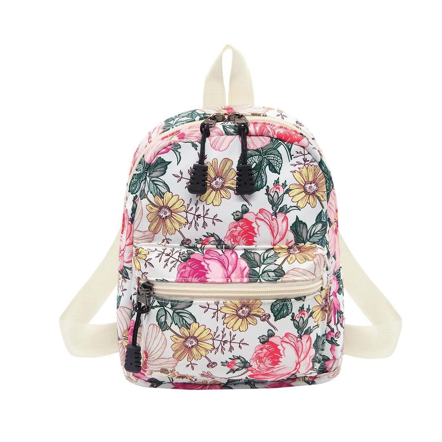 LuxusKollektion Kinderrucksack Rucksack Mini Mädchen Bunte Blume Schmetterling