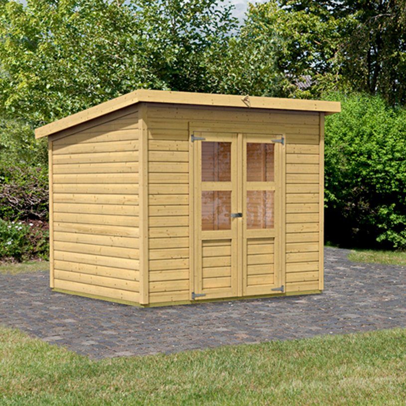 KARIBU Gartenhaus »Moisburg 4«, BxT 265x236 cm OTTO