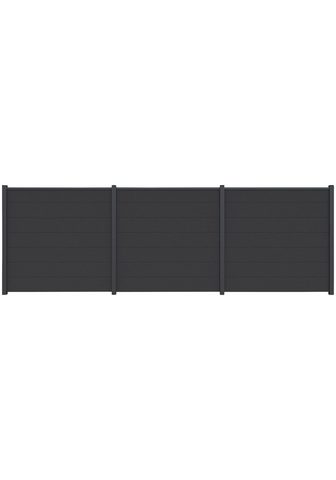KIEHN-HOLZ Комплект: лента BxH: 540x180 cm столб ...