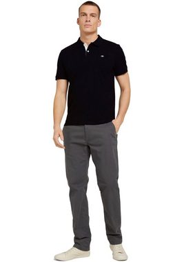 TOM TAILOR Poloshirt mit Knopfleiste und Logo