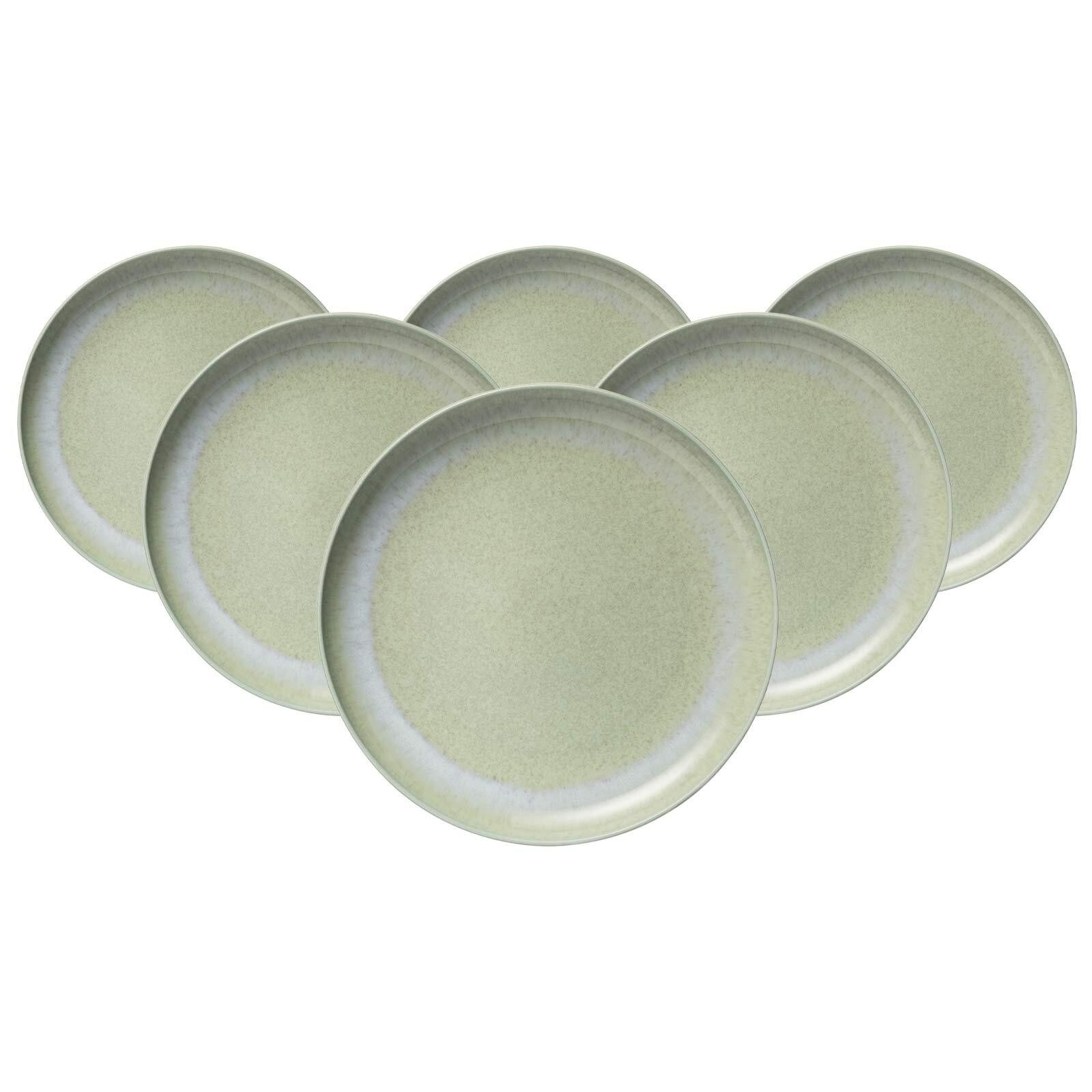 like. by Villeroy & Boch Frühstücksteller Perlemor Alga Dessertteller ø 20,1 cm 6er Set, (6 St)