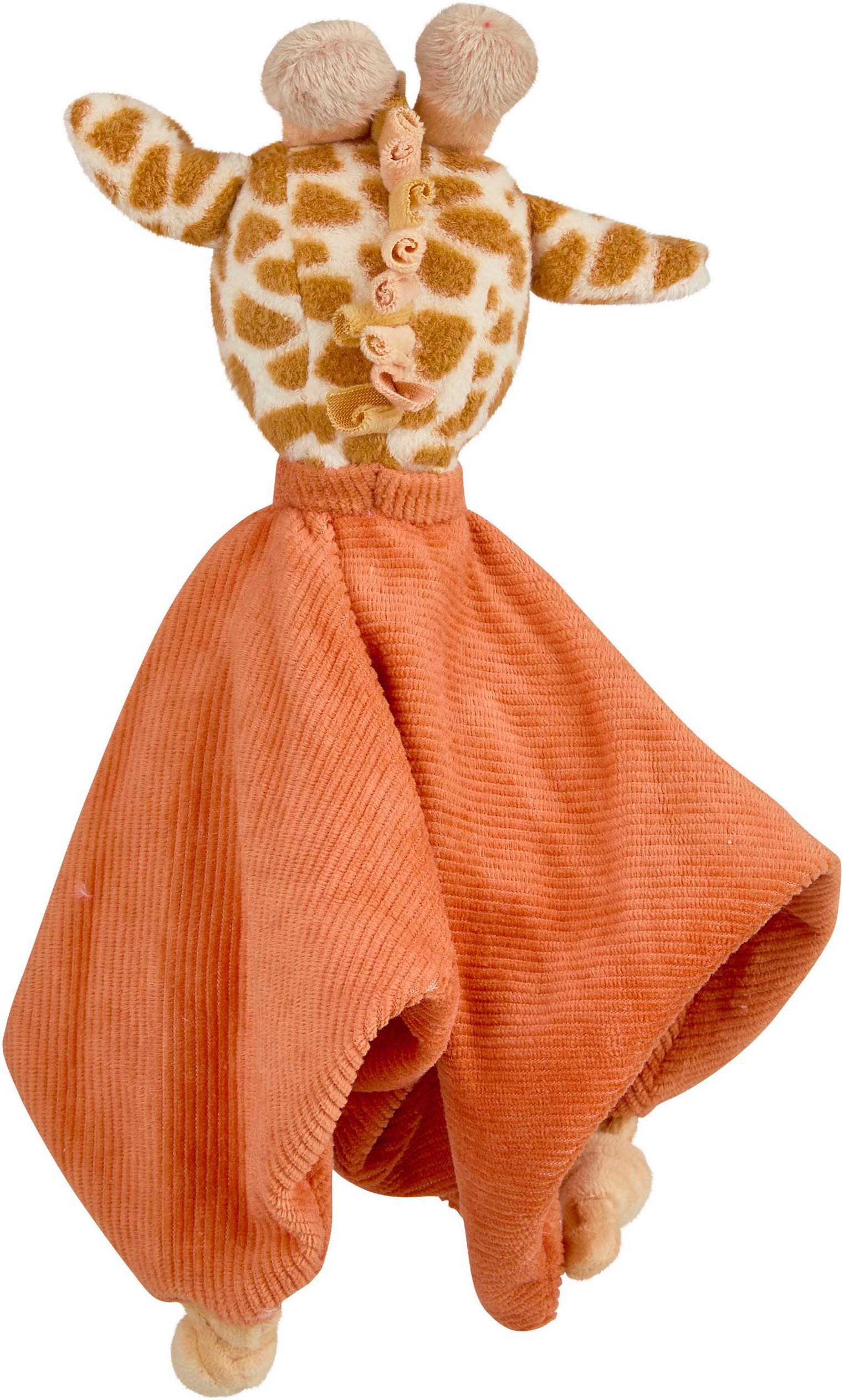 Sterntaler® Schmusetuch Giraffe Kaya, M, mit Beißring aus Silikon