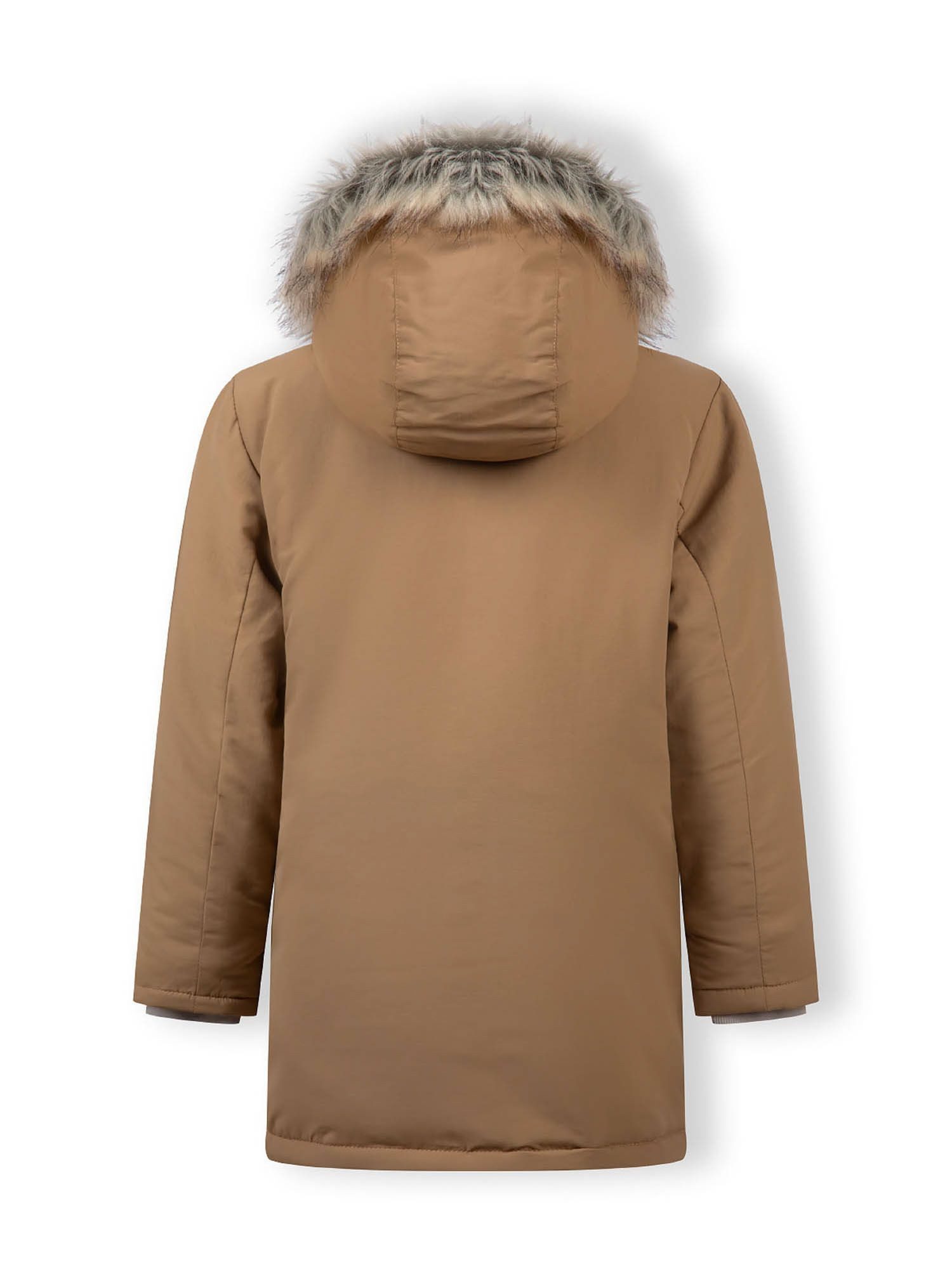 MINOTI Winterjacke Jacke mit Kapuze und Brusttaschen mit Reißverschluss (9 m-8y)
