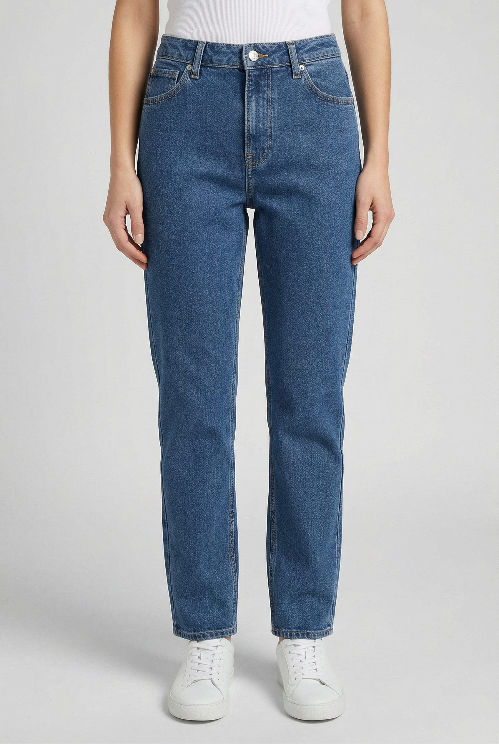 High-waist-Jeans TAPERED JEANS HW