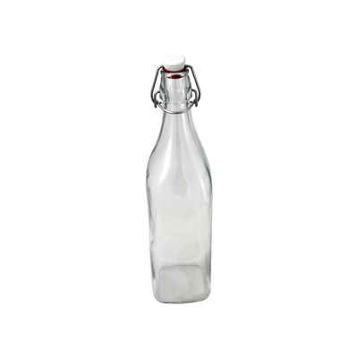 Neuetischkultur Vorratsglas Glasflasche mit Bügelverschluss, Glas, (Stück, 1-tlg., 1 Glasflasche), Bügelverschlussflasche