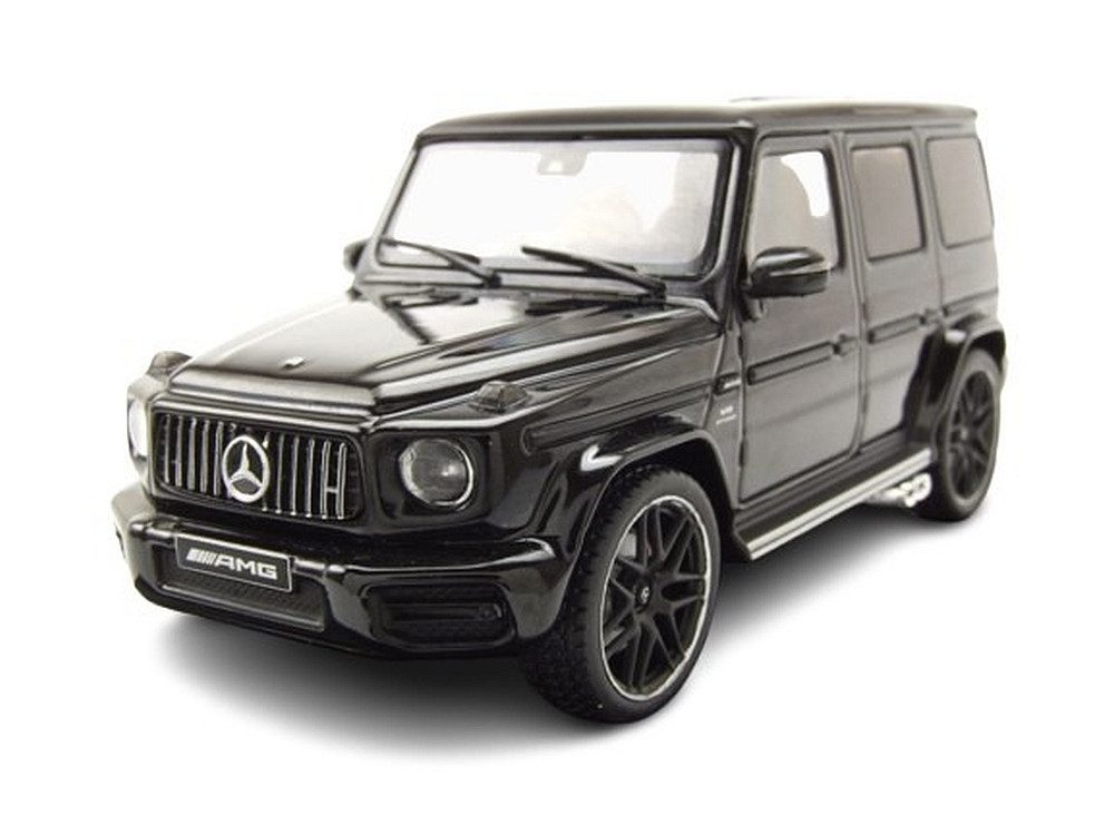 Solido Modellauto Mercedes G63 AMG 2022 schwarz, Maßstab 1:43