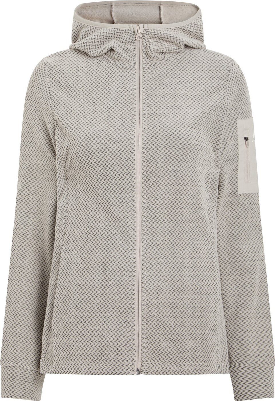 Funktionsjacke Da.-Unterjacke Hucture FZ W GREY/GREY