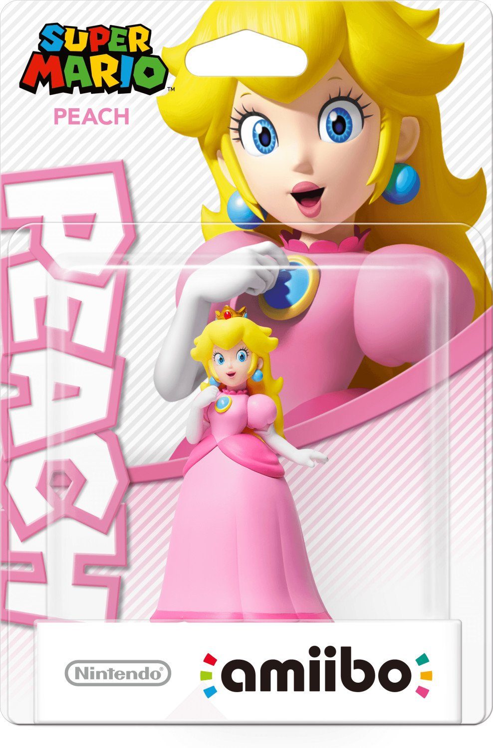 Nintendo Sammelfigur amiibo Peach aus Super Mario Collection Switch Wii U 3DS (amiibo Figur, 1 St., digitale Inhalte), NFC Funktion