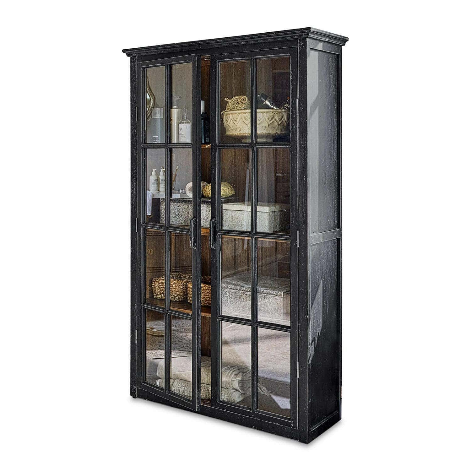 Mirabeau Hochschrank Schrank Keanu antikschwarz
