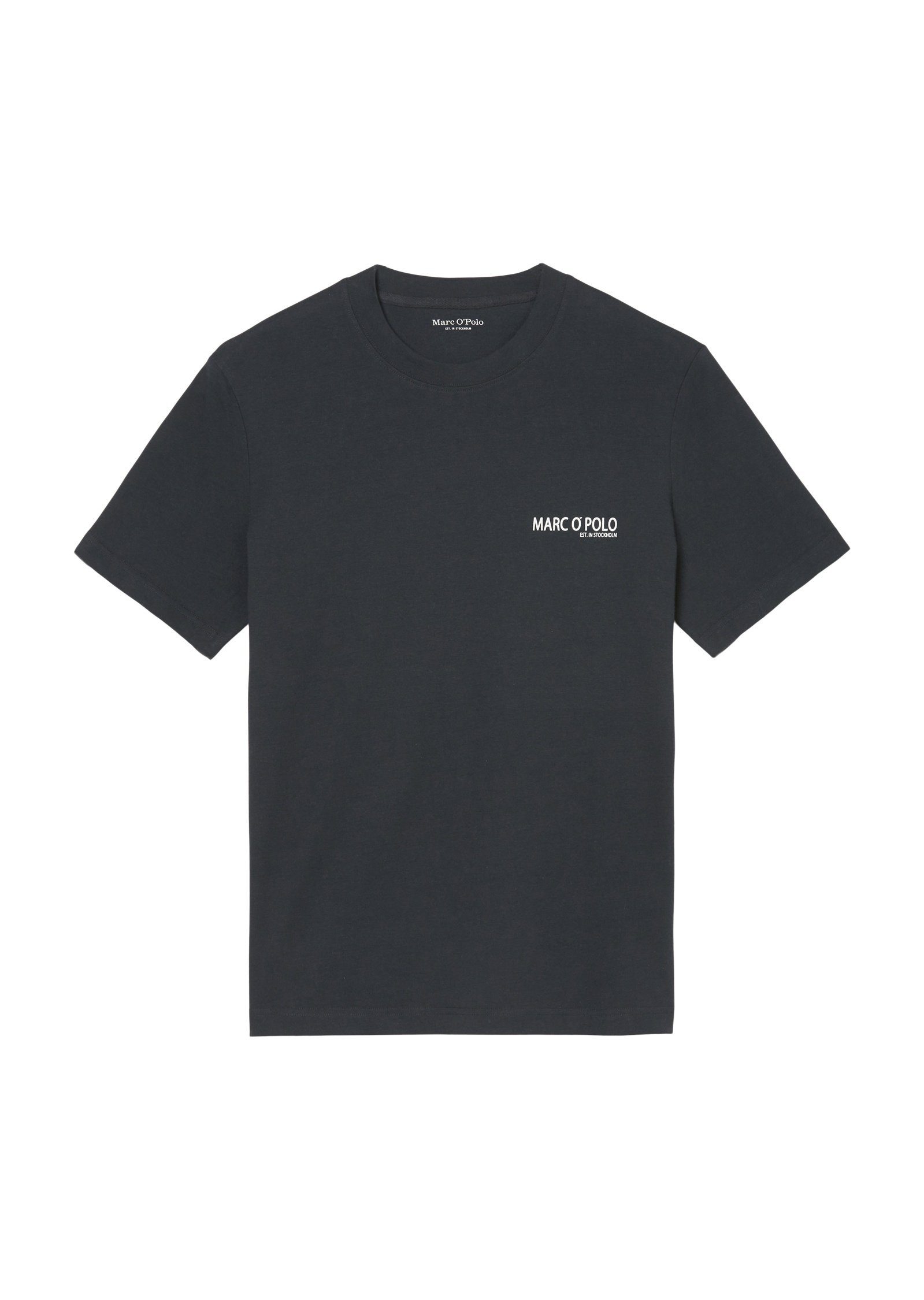 aus O'Polo T-Shirt Organic dunkelblau Cotton Marc