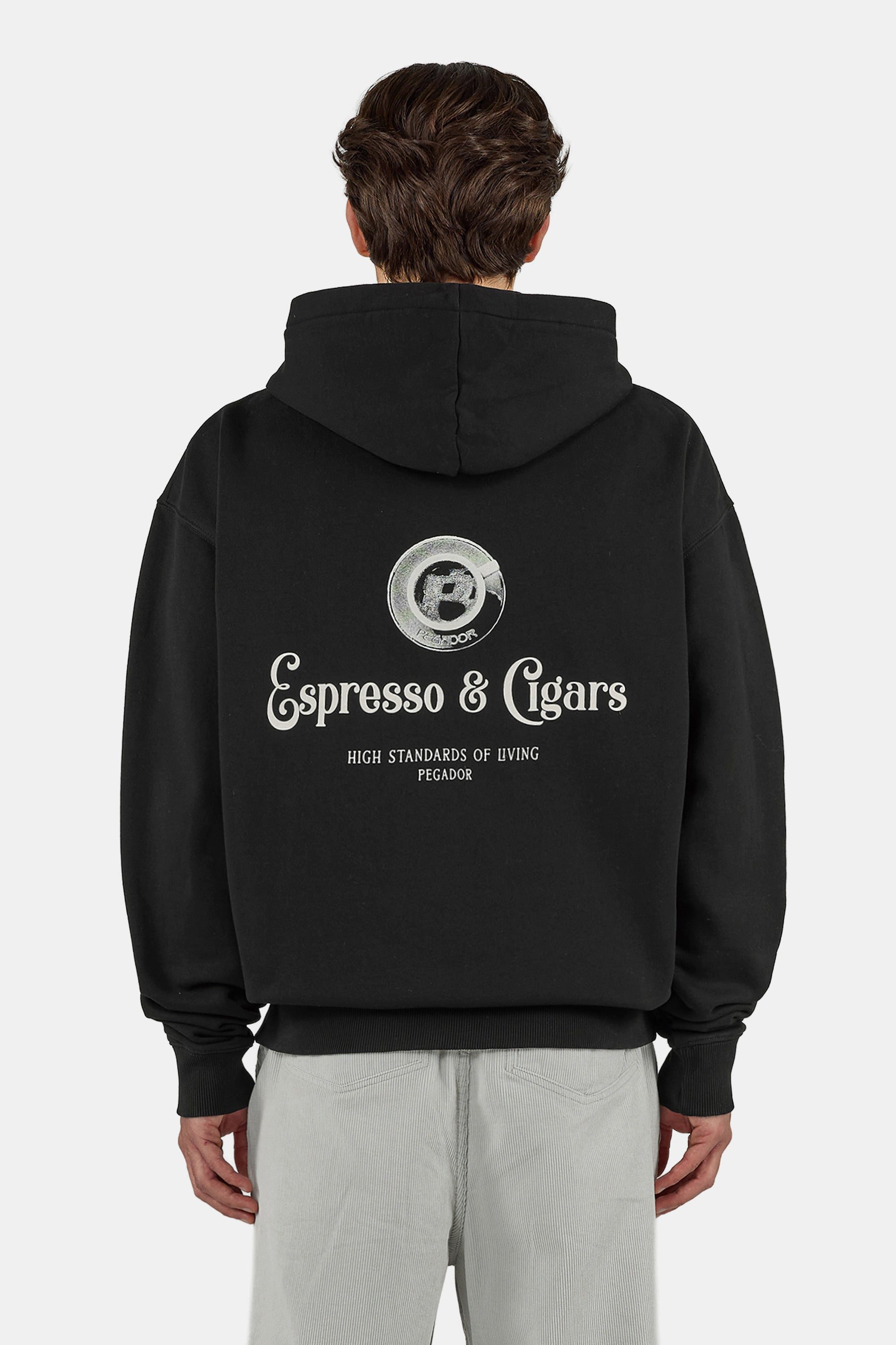PEGADOR Kapuzensweatjacke Dragor Oversized Sweat Jacket Baumwollmischung, oversize