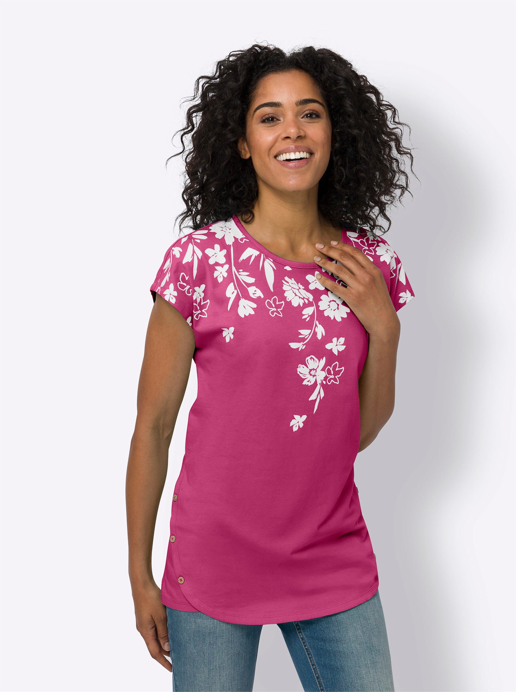 Sieh an! T-Shirt Longshirt günstig online kaufen