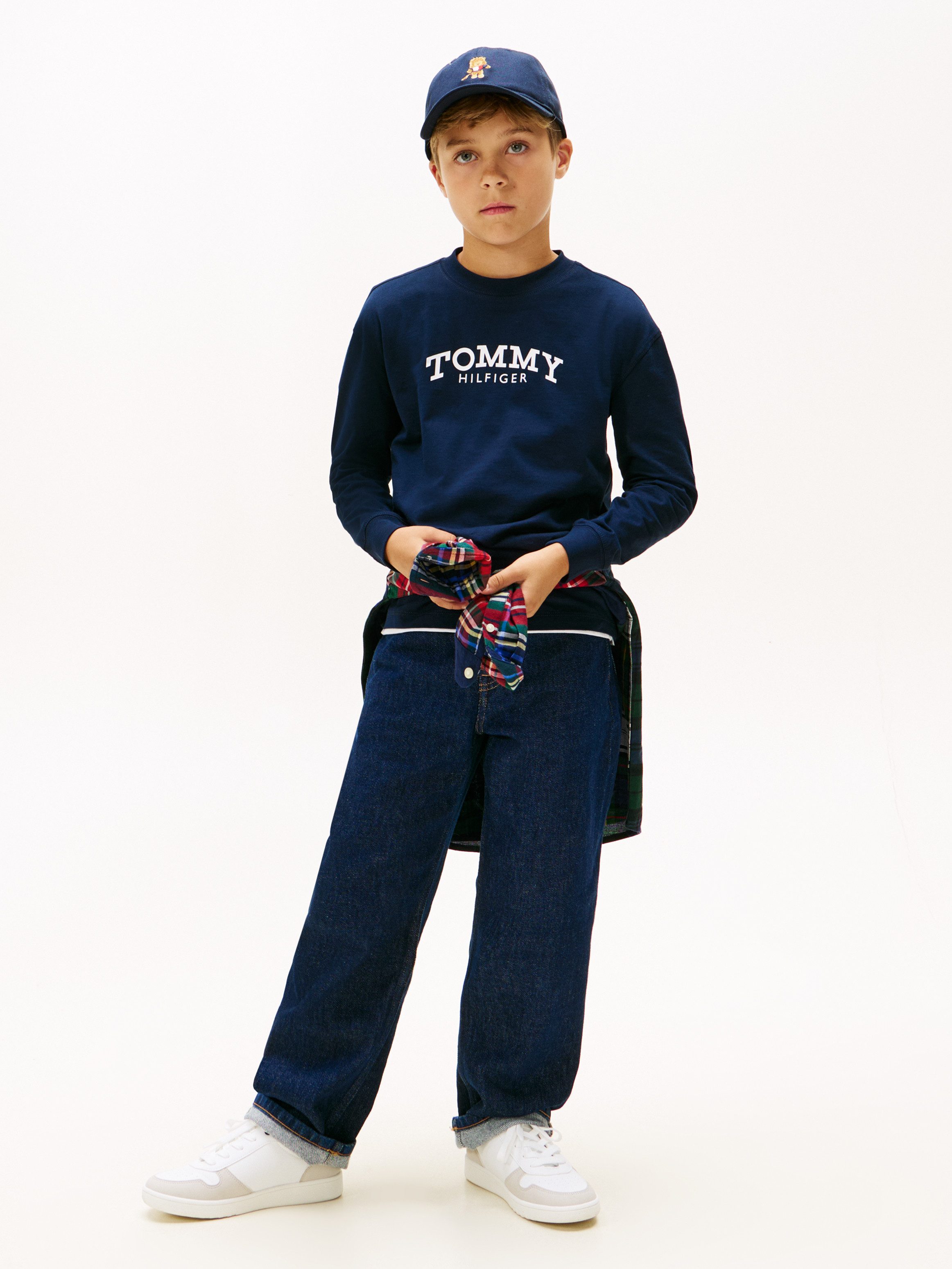Tommy Hilfiger Langarmshirt Regular fit, für Kinder bis 16 Jahre