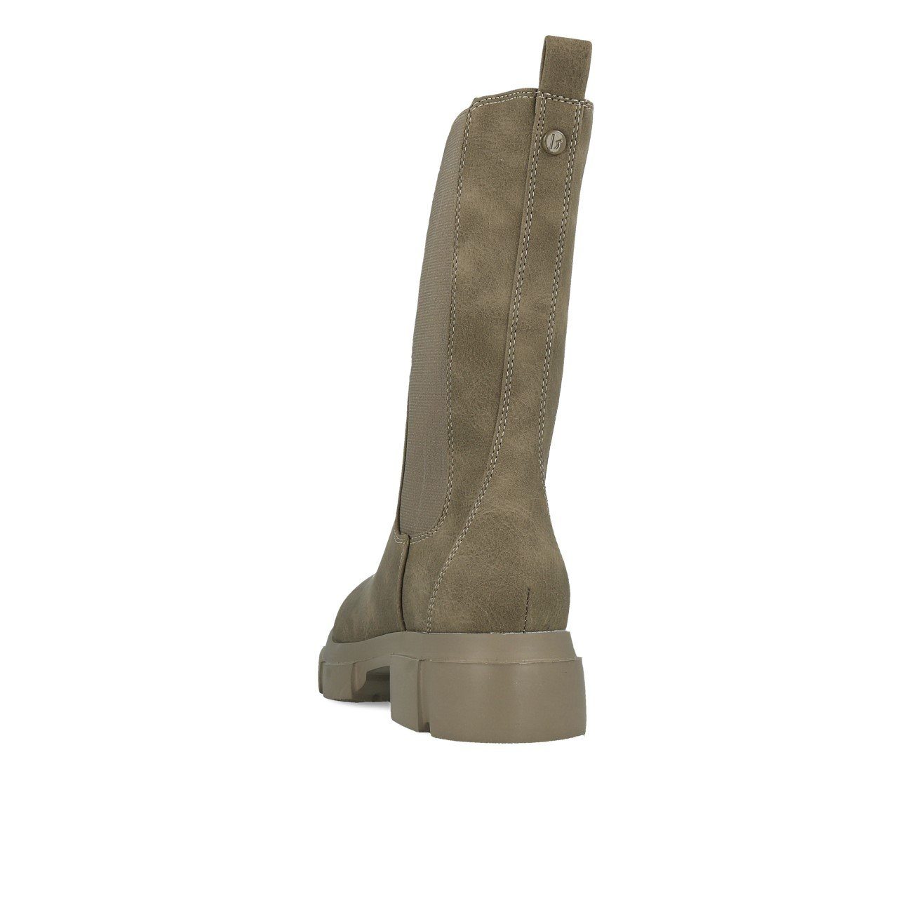 La Strada La Strada 2002401 Chelsea Damen Boot Taupe Nubuck PU Ankleboots