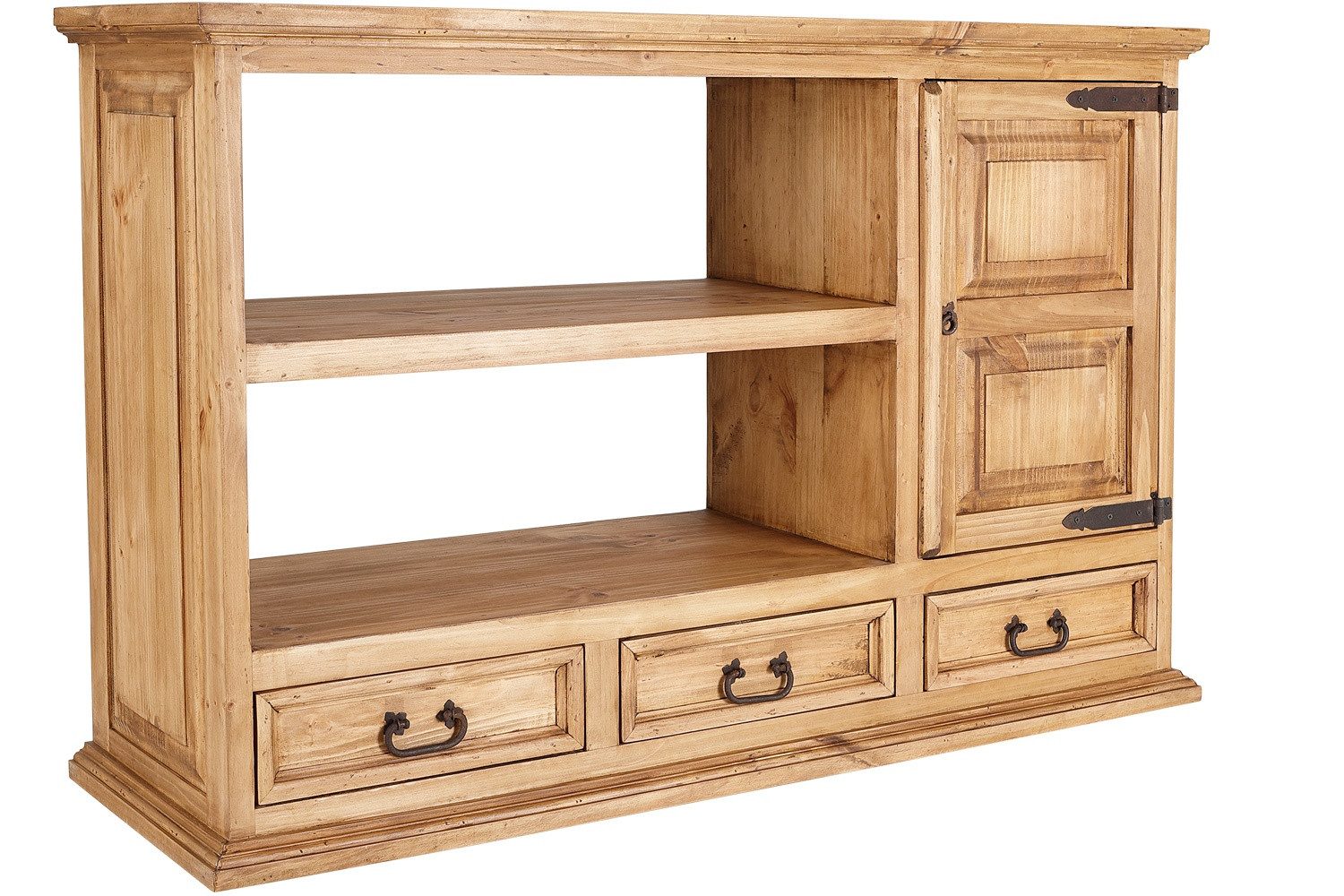 1a Direktimport Mehrzweckschrank Original Mexico Möbel - Pinie Massivholz - Sideboard Schrank - Landhau