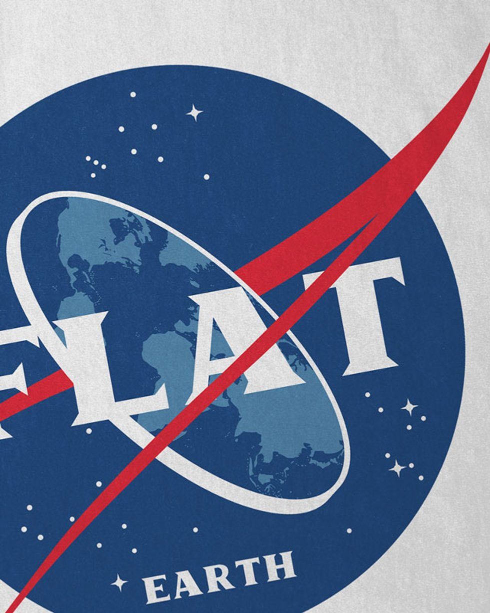 weiß style3 Earth astronomie Print-Shirt Flat T-Shirt fernrohr Herren weltraum