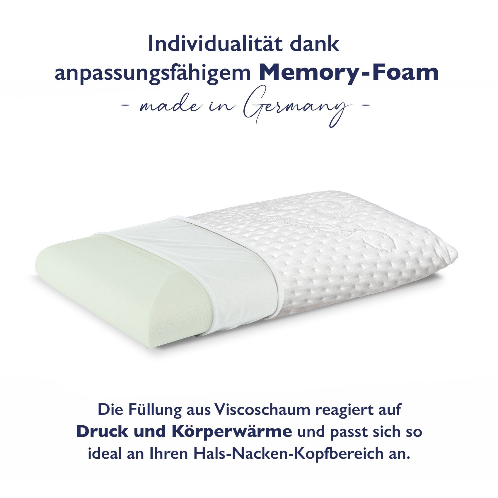 FMP Matratzenmanufaktur Nackenstützkissen orthopädisches Nackenstützkissen, günstig online kaufen