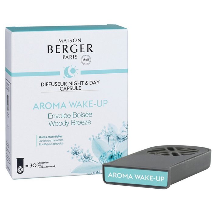 MAISON BERGER PARIS Wecker Refill für Night & Day Diffuser - Aroma Wake-Up Duftdauer eines Refills: 30 Anwendungen