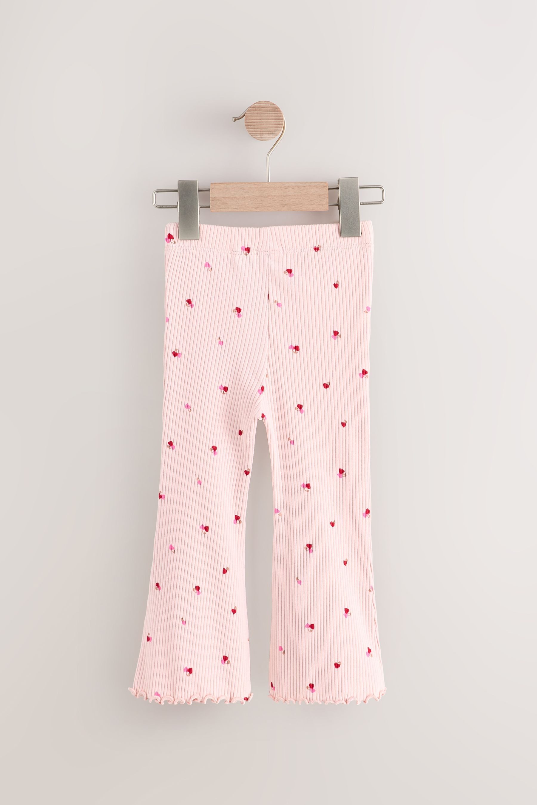 Next Leggings Gerippte Leggings mit ausgestelltem günstig online kaufen
