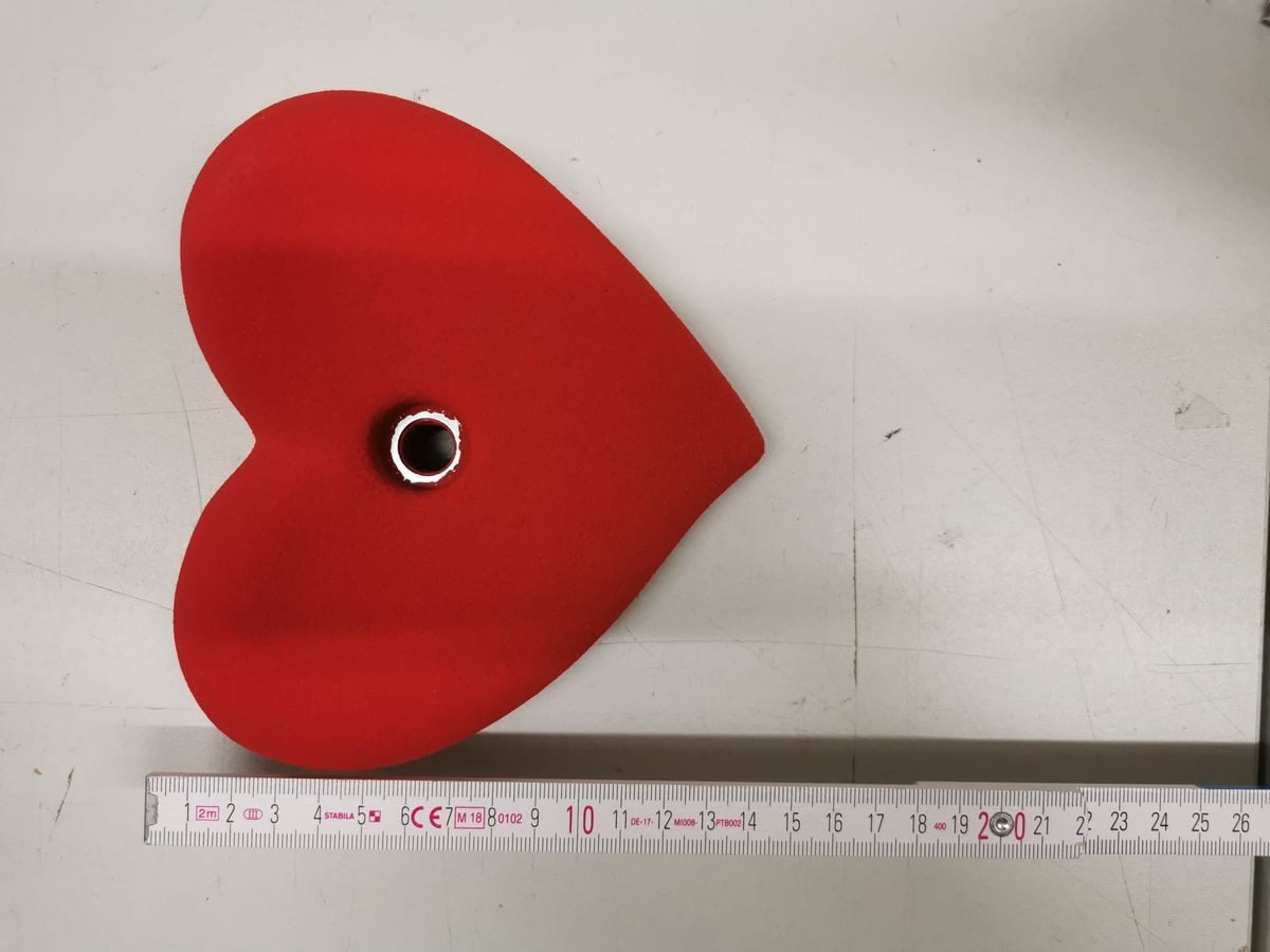 KS Klettergriffe Kletterwand Herz Klettergriff ohne Gravur - KS Klettergriffe