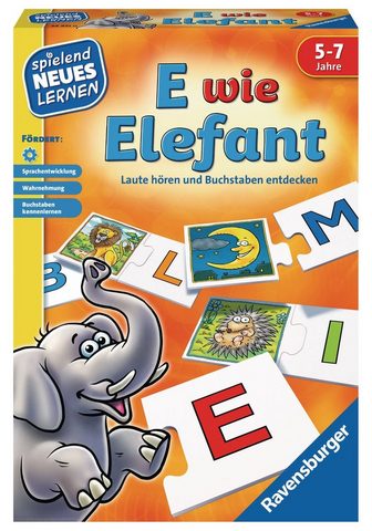 RAVENSBURGER Развивающая игрушка »E wie Elefa...