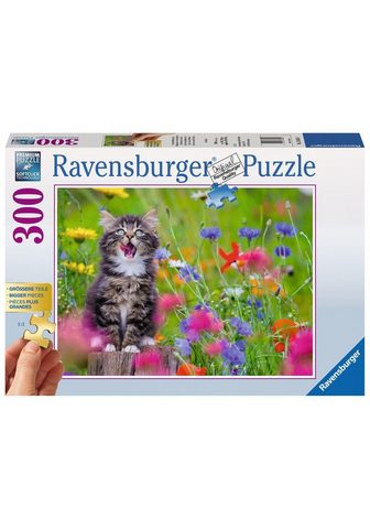 RAVENSBURGER Пазл »Katze в Blumenmeer«