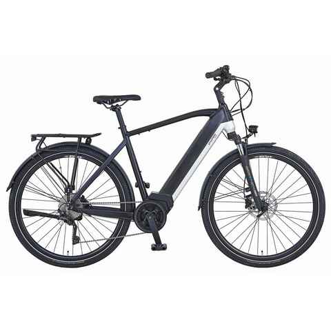 Prophete E-Bike Entdecker InsideTwo, 10 Gang Shimano Deore Schaltwerk, Kettenschaltung, Mittelmotor, 630 Wh Akku, Pedelec, Elektrofahrrad für Damen u. Herren, Trekkingrad