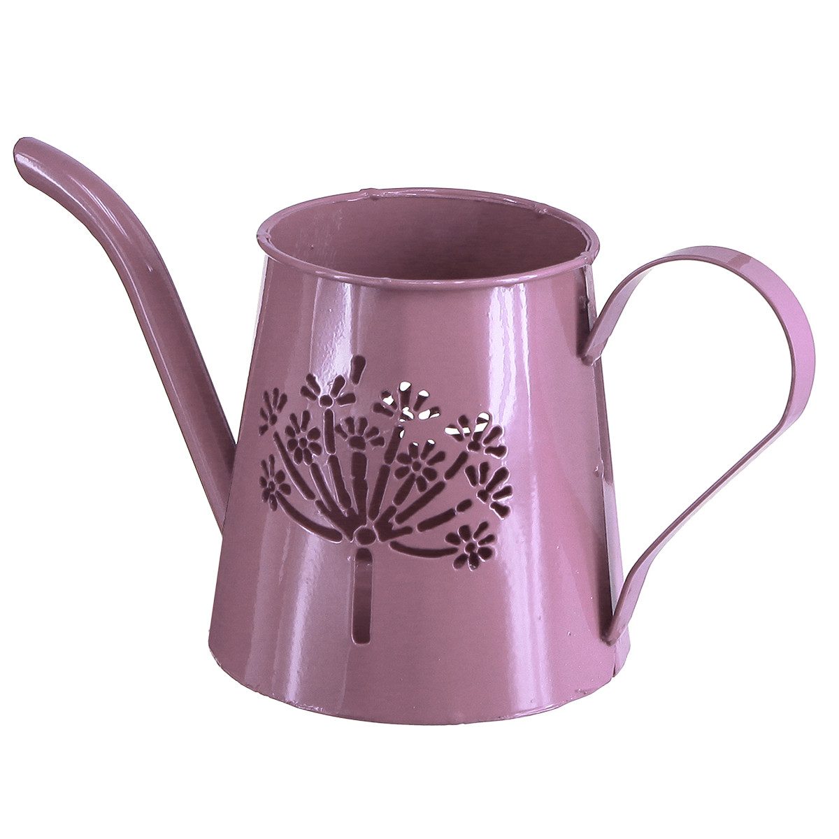 Viana Gießkanne Metall Deko Gießkanne mit Pusteblumenmotiv für stilvolle, 2 Stück