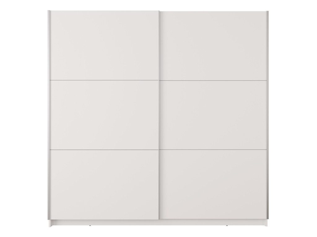 Home affaire Kleiderschrank MALOJA modern mit viel Stauraum, Fächer & Kleiderstange, Breite 150 cm Garderobe mit 2 Schiebetüren, mit/ohne Spiegel, erhältlich in – Bild 4 von 5