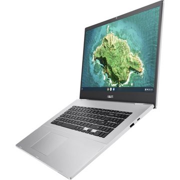 Asus Chromebook CX1 (CX1700CKA-AU0101) 128GB eMMC / 8GB Notebook silver Chromebook (128 GB SSD)