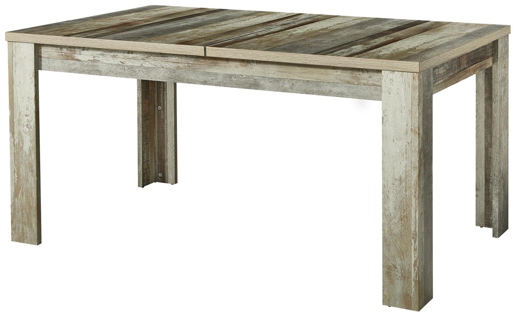 Bega Consult Driftwood Esstisch 160 Nachbildung - ausziehbar Esstisch x 90 cm BONANZA